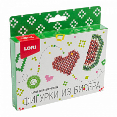 LORI Бис-104 "Сердечко, арбуз"