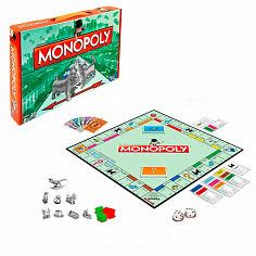 Ф4001 Настольная игра Монополия с железными фигурками. 41х26.5х5 см. (18/36)4001