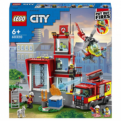 Фото 60320-L Конструктор LEGO CITY Fire Пожарная часть