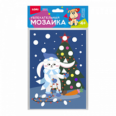 LORI Км-024 Увлекательная мозаика (набор малый) "Зайчик"