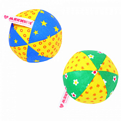 369 Игрушка мяч с погремушкой Малыш в асс-те