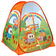миниатюра GFA-GL01-R Палатка детская игровая Грузовичок Лева 81х90х81см, в сумке ИГРАЕМ ВМЕСТЕ