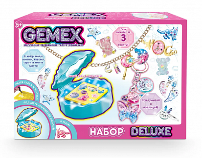 Фото товара HUN0232 Набор для создания украшений и аксессуаров GEMEX, Deluxe