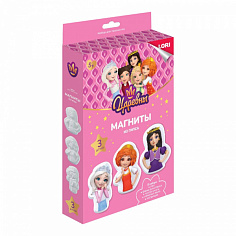 LORI Мкц-002 Магниты из гипса Царевны "Царевны Соня, Аленка и Варя"