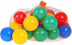 МТ М09122 Шарики для сухого бассейна 80мм по 30шт в сетке 