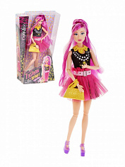 8527b Игровой набор Defa Lucy "Модница", кукла, 3 предм., коробка