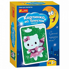 Ранок 15100095Р Котенок (Н) - Картинки из блёсток