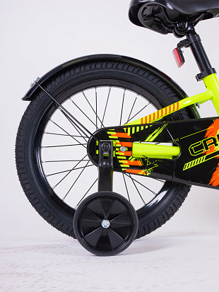 Фото товара Велосипед TechTeam Cruise 14" neon green (сталь)