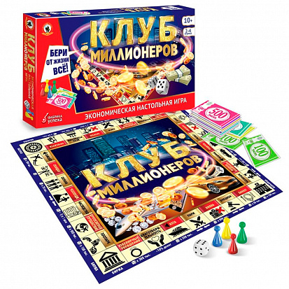 Фото товара 04031 Игра Экономическая "Клуб миллионеров" 04031