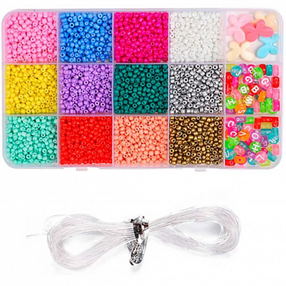 Фото товара 2454825 Набор бусин 1198-16 в коробке