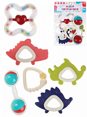 И-9129 Погремушка "Веселые звуки"0+(6 шт, в пакете) ( Арт. И-9129)