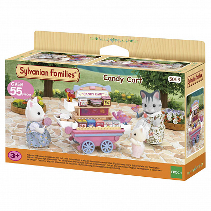 Фото товара Sylvanian Families 5053 Н-р "Тележка со сладостями" 