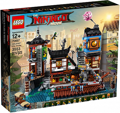 Lego 70657 Игрушка Ниндзяго Порт Ниндзяго Сити фото