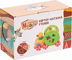 76776 Сортер-каталка "Утенок"
