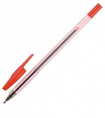 BE-927/кр Ручка шариковая BEIFA, красная (50/4000) (BE-AA927/кр) (029023)