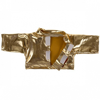 Фото OTF-2101SS-RU Одежда для кукол 40-42см костюм золотистая куртка и юбка КАРАПУЗ в шт.100шт