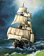 ХК-3999 Холст с красками 17х22 см по номерам (в коробке), (14цв) Корабль в бушующем море (Арт. ХК-39 фото