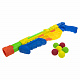 миниатюра 1toy Т17335 Street Battle игр оружие 2в1 водное с мягкими шариками (43 см, в компл. 6 шар. 2,8 см), 
