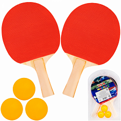 141V-744 Теннис настольный 2 ракетки, 3 мяча 141V-744