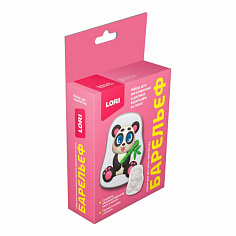 LORI Пз/Г-029 Барельефы из гипса "Весёлая панда"