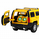 миниатюра 1251294JB ТМ "Автопанорама" Машинка металл., 1:32 Hummer H3, желтый, инерция, свет, звук, откр. двер