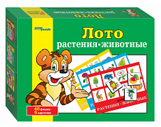 СтепПазл 80303 Лото "Растения-животные"
