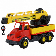 ПОЛЕ56535 "Муромец", автомобиль-кран с поворотной платформой (в сеточке)
