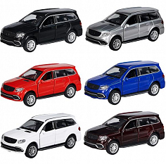 А6532В Машина металлическая Mercedes-Benz GL 63 AMG. Двери открываются, пуллбек. 1:50. 5,7х12,5х6,5