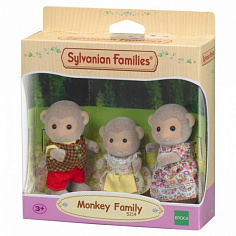 Sylvanian Families 5214 Н-р "Семья Обезьян" 3 фигурки
