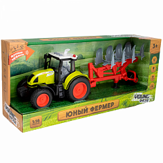 FCJ0867529 Трактор на батарейках MK900C свет, звук в коробке