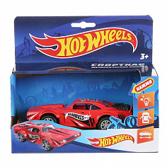 1911C160-R Машина металл свет-звук "hot wheels спорткар" 12см,открыв.двери,инерц. в кор.