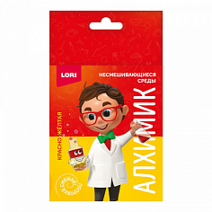 LORI Оп-105 Химические опыты. Несмешивающие среды "Красно-жёлтая"