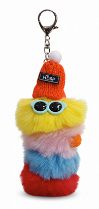 Фото товара Мягкая игрушка брелок Гусеница