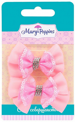Фото товара 455383 Набор резинок с бантом "Кристалл" 2 шт.
