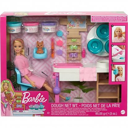 Фото GJR-84 Кукла Barbie Набор игровой Оздоровительный Спа-центр