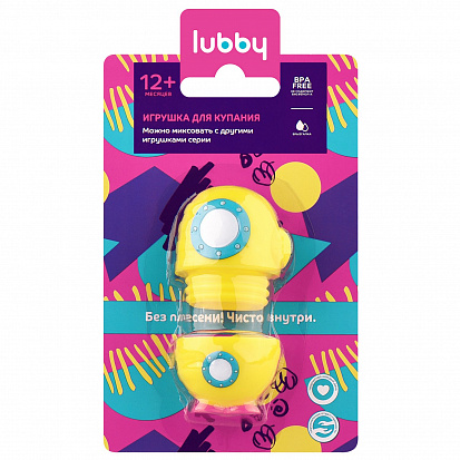 Фото товара LUBBY24075 арт.24075/6 Игрушка для купания, разб., лодка