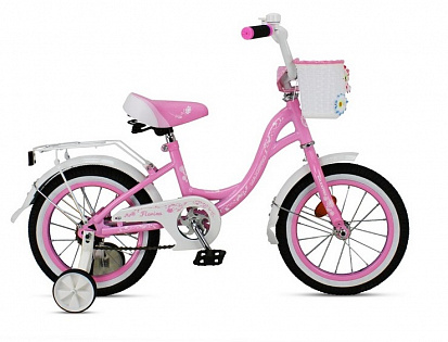 Фото FLORINA-N14-3 Велосипед FLORINA-N14-3 (розово-белый)