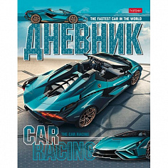 Дневник школьный ХАТБЕР А5 "Я люблю гонки", для 1-11 классов, 40л., тв. пер.,глянц.лам (079093) (1/2