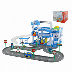 ПОЛЕ40428 Паркинг "ARAL" 3-уровневый с дорогой (в коробке)