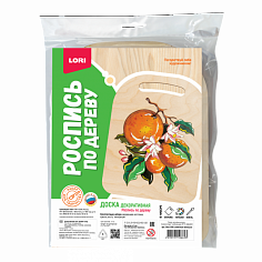 LORI Фнр-038 Роспись по дереву. Доска "Солнечный апельсин"