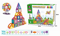 M007 конструктор магнитный 106 дет.