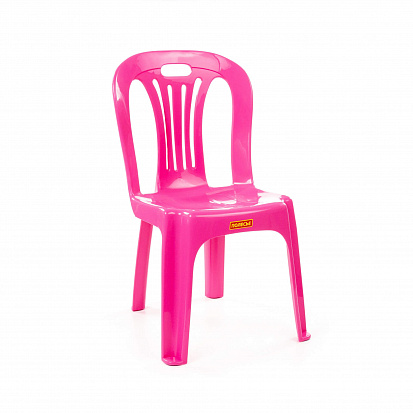 Фото ПОЛЕ07435 Детский стул №1, 335х315х560 мм (малиновый)