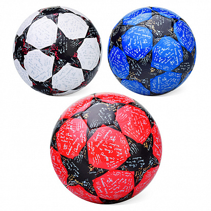 Фото 00-1830 Мяч футбольный (размер 5, PVC, вес 310 г.)