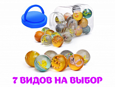 00-2396 Мяч прыгун, каучуковый "Змейка" 4,5см
