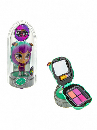 Фото товара Lukky Т21424 Instaglam Doll кукла Джада НЕОН 12 см с 2 аппликаторами и косметикой внутри:2 тени д.ве