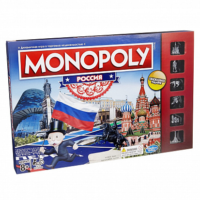 Фото товара B7512121 MONOPOLY Игра настольная МОНОПОЛИЯ РОССИЯ