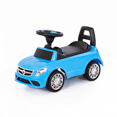ПОЛЕ84484 Каталка-автомобиль "SuperCar" №3 со звуковым сигналом (голубая)