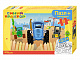 миниатюра 66013 Пазл Макси 24 + раскраска Синий трактор 66013 Степ /12/