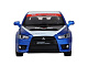 миниатюра 1251472JB Машинка металл.1:32 Mitsubishi Lancer Evolution, синий, откр. двери и багажник, свет, звук