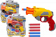 миниатюра 200666058 Оружие с мягкими пулями, мишень в комплекте, на блистере
